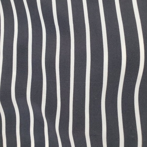 Vintage 80s long sleeve oversized striped blouse - Picture 7 of 10